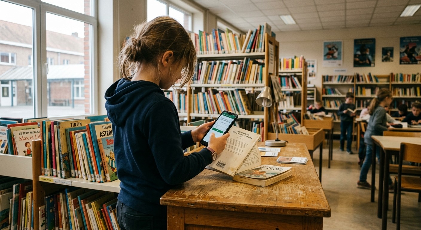 Bibli : une petite application pour la bibliothèque d'une école